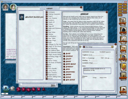 Fantasy Grounds - Savage Worlds: Hellfrost Player's Guide