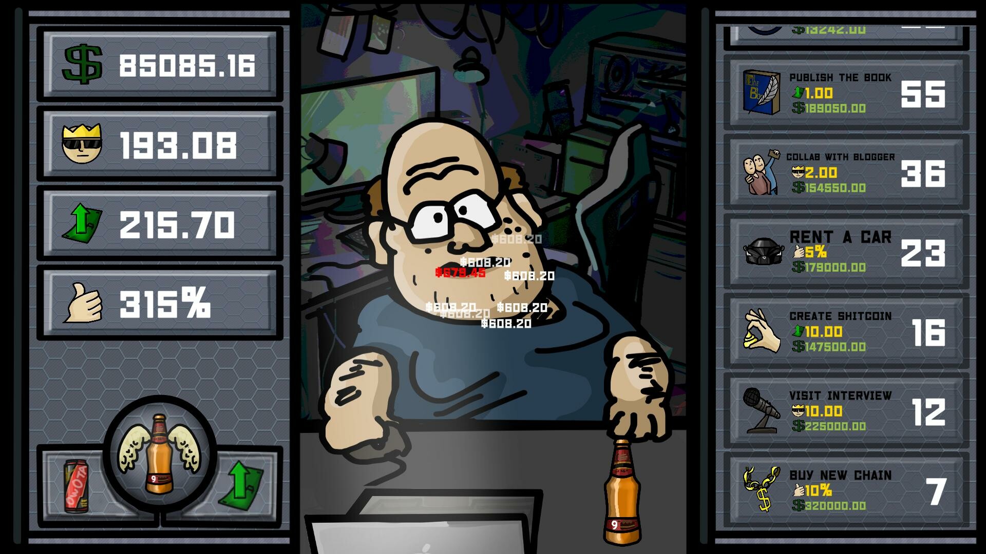 #5. Crypto Skoof Tycoon (Steam) 由: Cursed Creatives