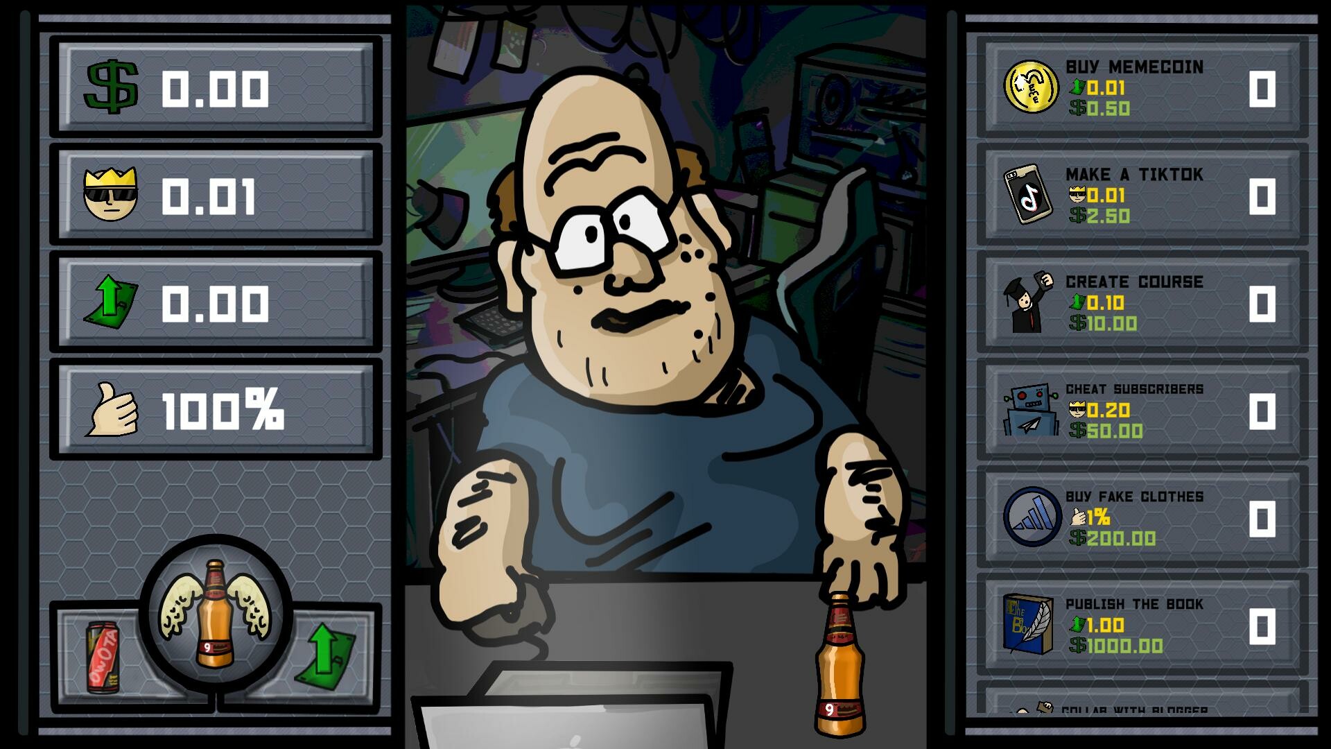 #1. Crypto Skoof Tycoon (Steam) 由: Cursed Creatives