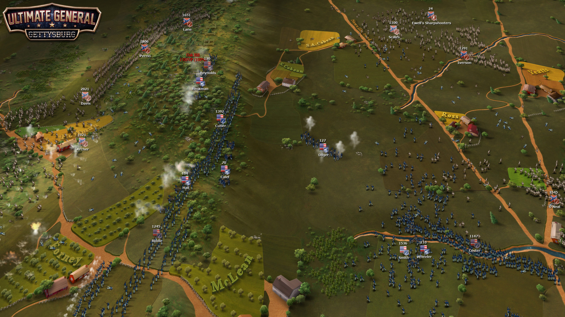 screenshot of Ultimate General: Gettysburg 18