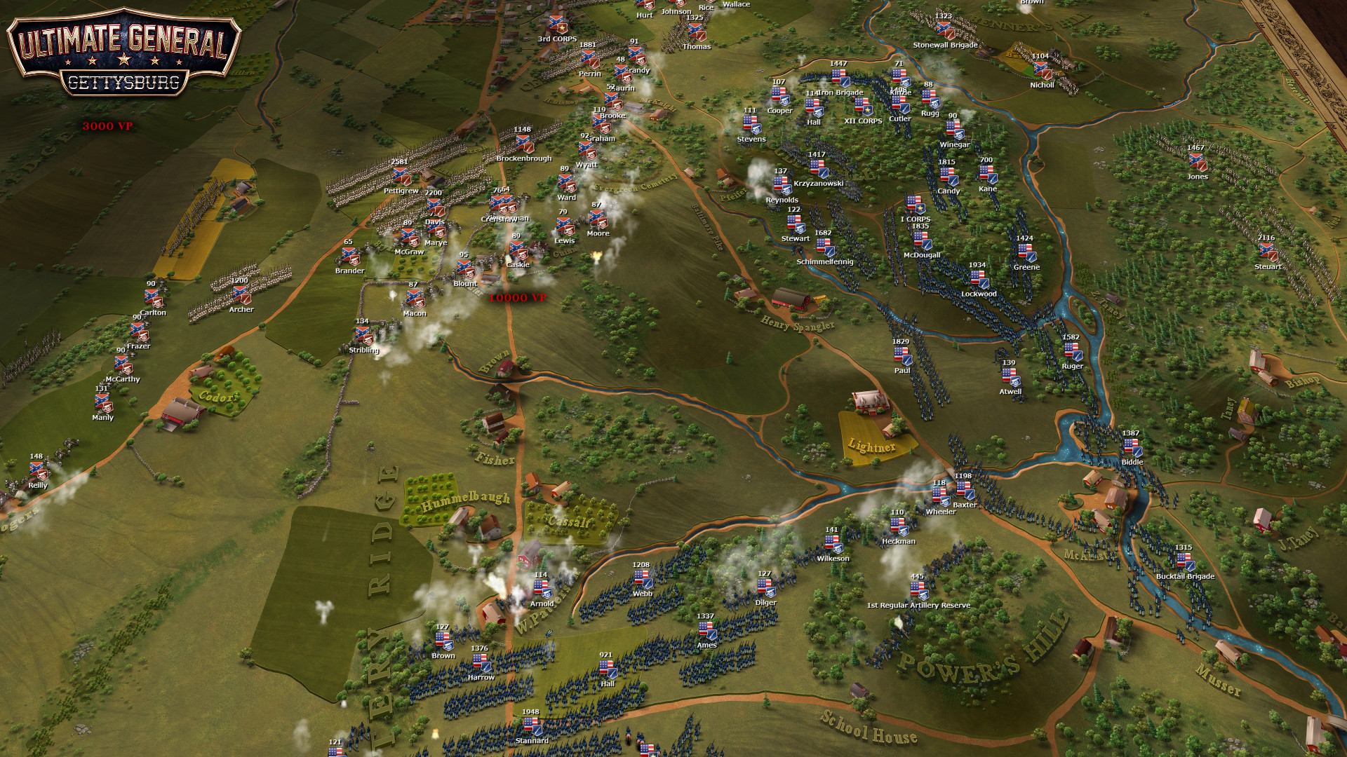 screenshot of Ultimate General: Gettysburg 19