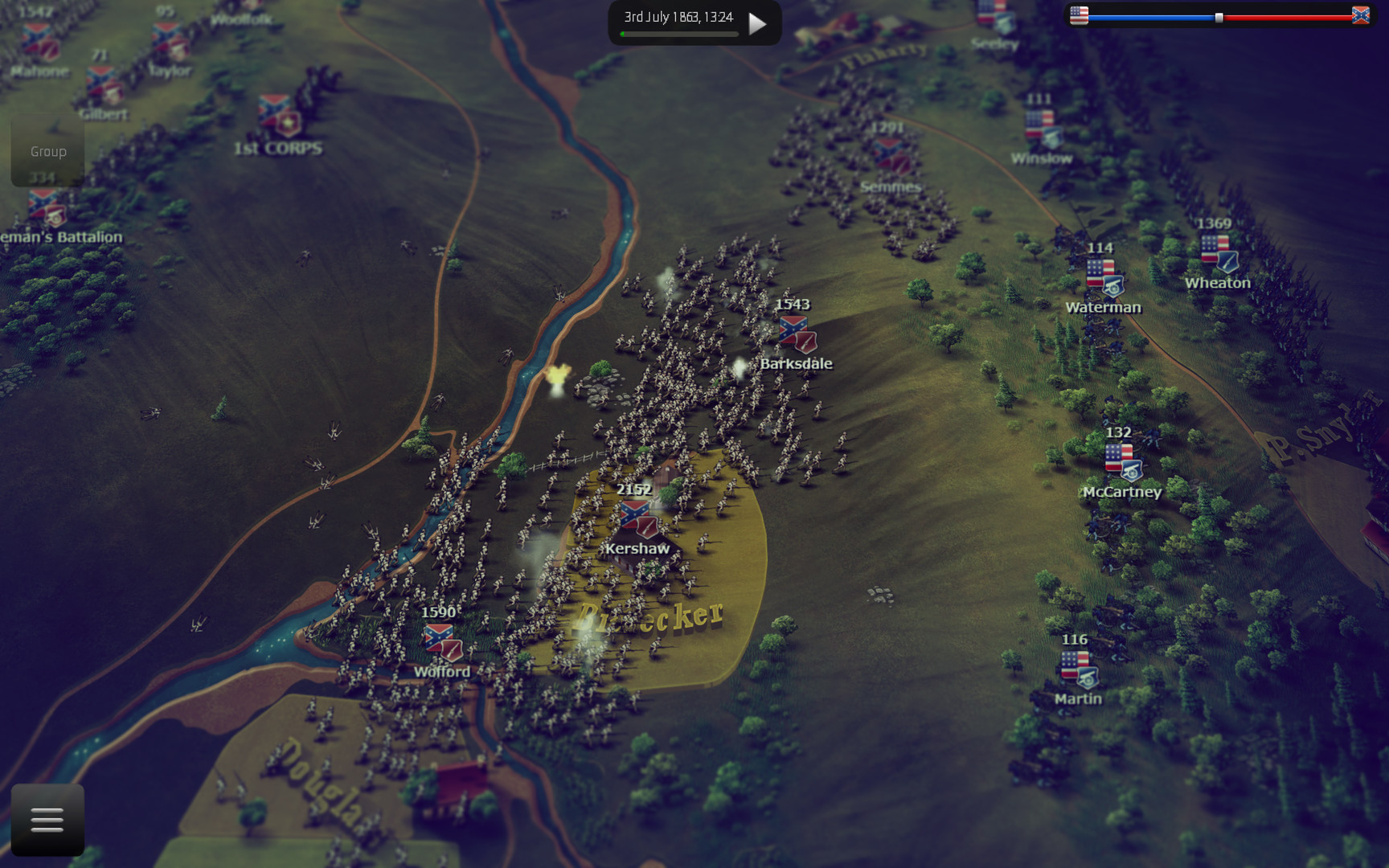 screenshot of Ultimate General: Gettysburg 5