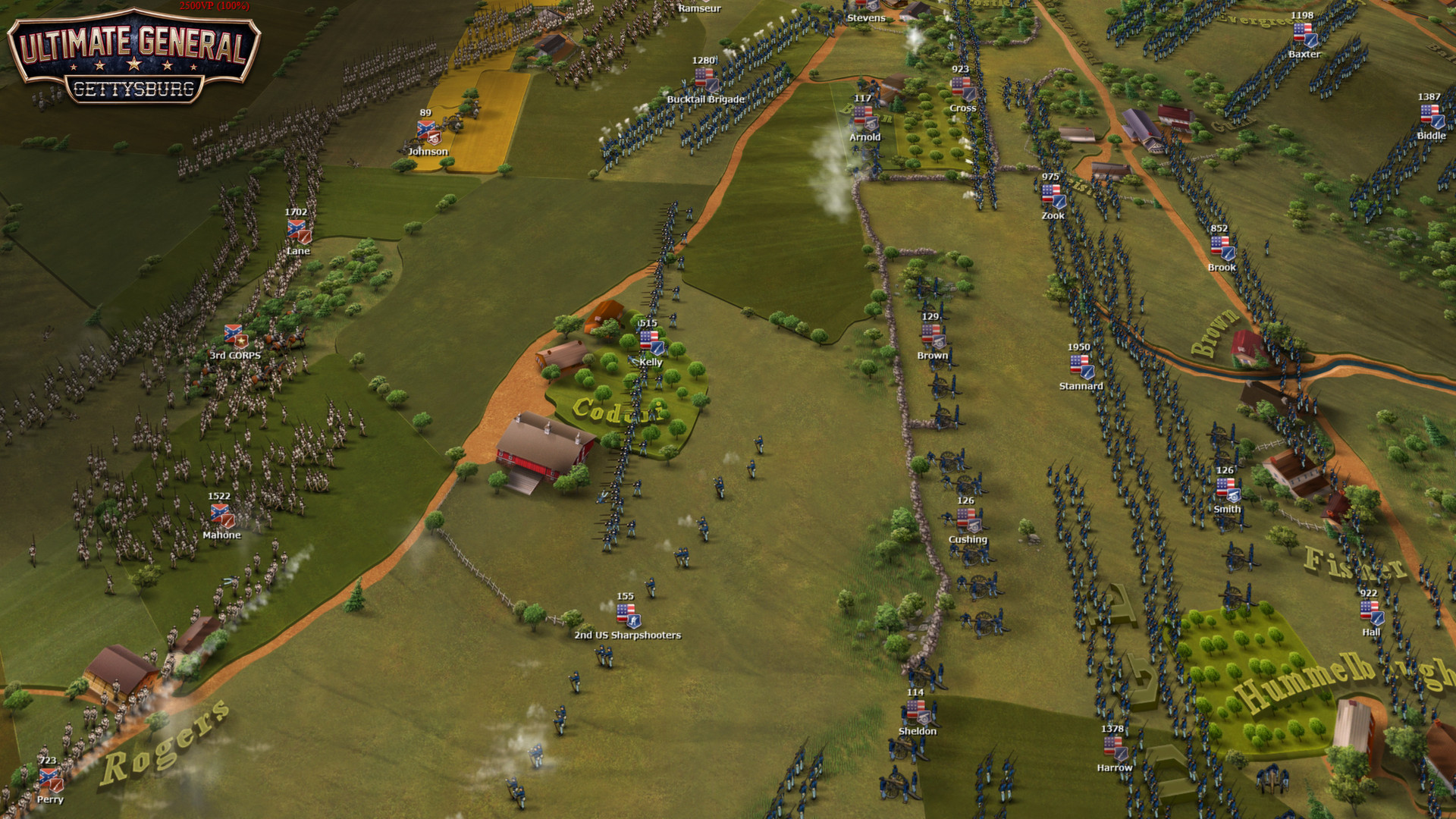 screenshot of Ultimate General: Gettysburg 16