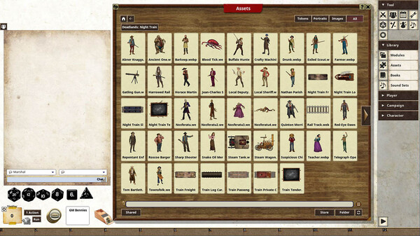 Fantasy Grounds - Deadlands Night Train 25th Anniversary