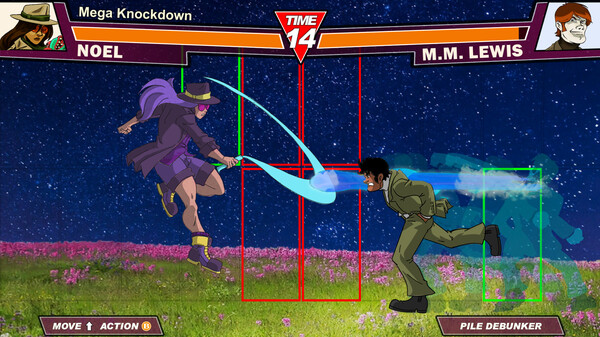 Screenshot z Mega Knockdown - Supporter Colors