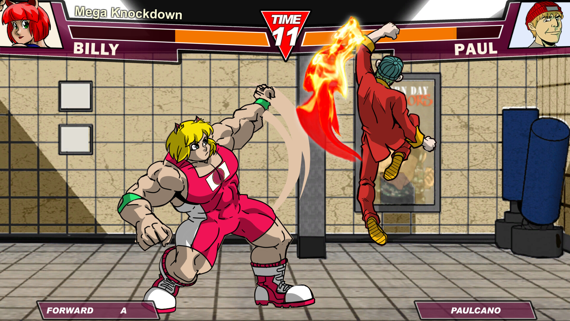 Mega Knockdown - Supporter Colors Featured Screenshot #1