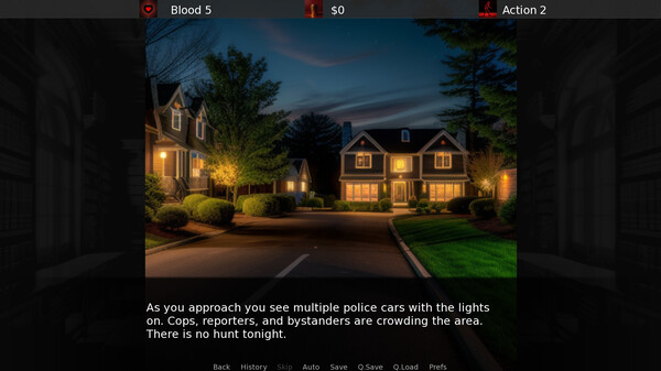 Screenshot z Vampirii