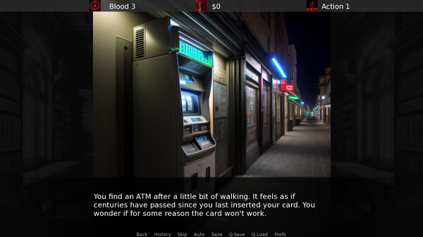 Screenshot z Vampirii