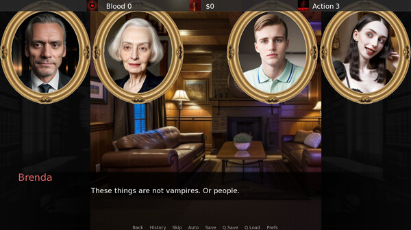 Screenshot z Vampirii