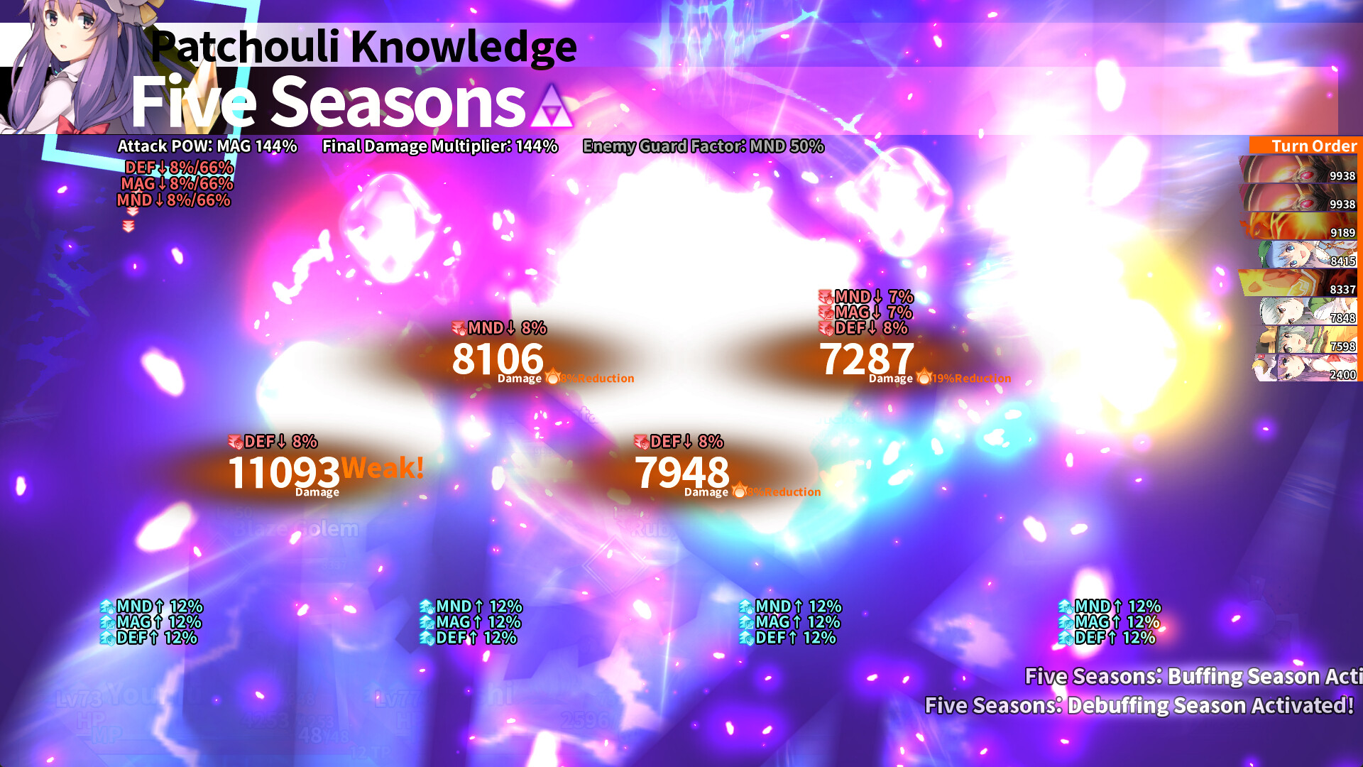 Labyrinth of Touhou Tri -The Dreaming Girls & The Mysterious Orbs- screenshot screenshot 7