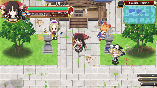 "Reimu Hakurei" Elegant Shrine Maiden Robe (Touhou Genso Wanderer -FORESIGHT-)