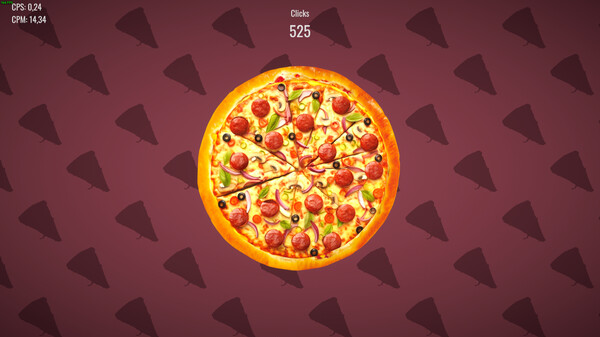 Screenshot z Pizza Clicker