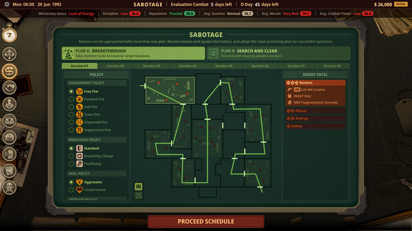 Private Military Manager: Prologue