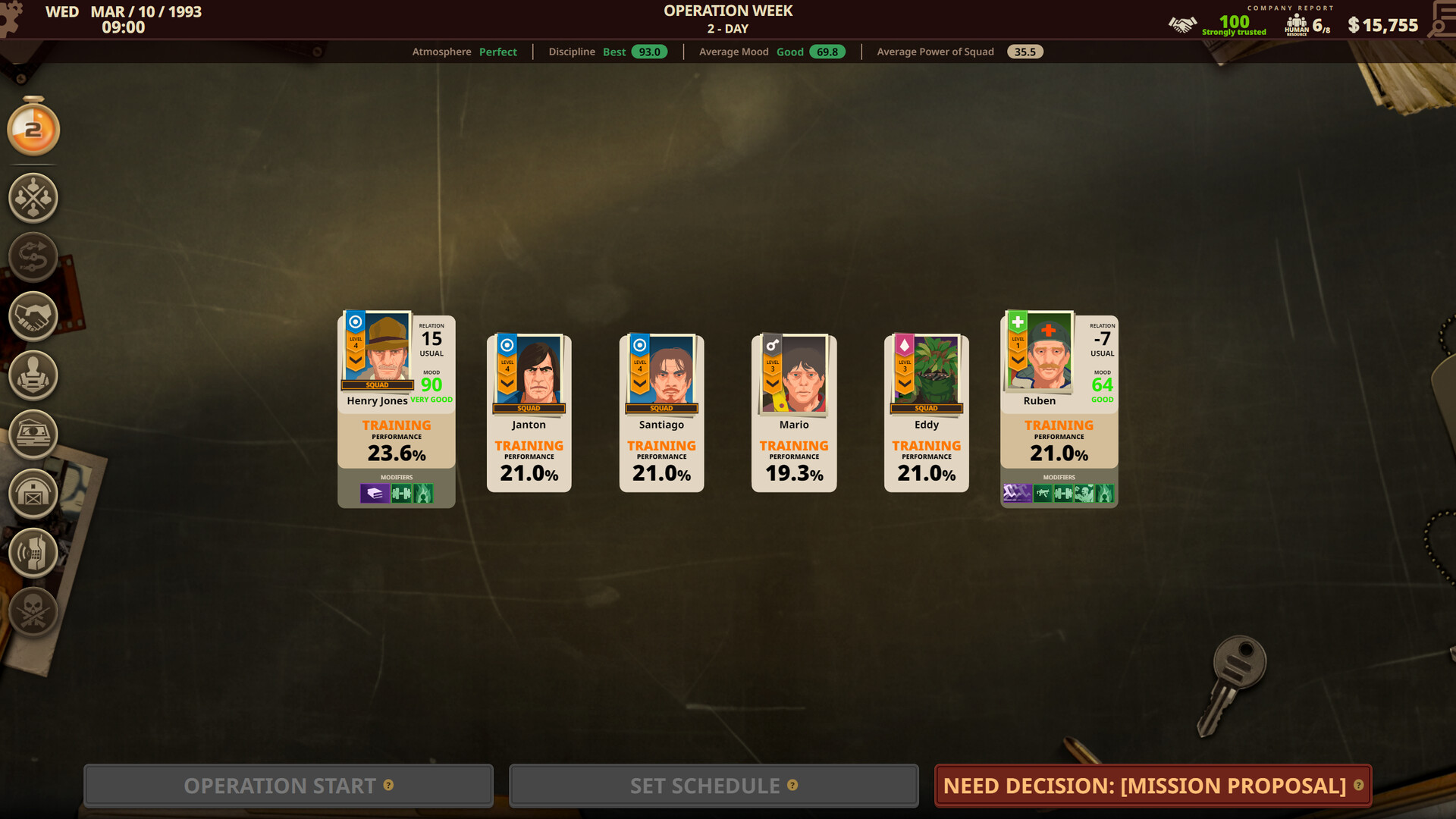 Private Military Manager: Prologue screenshot 11