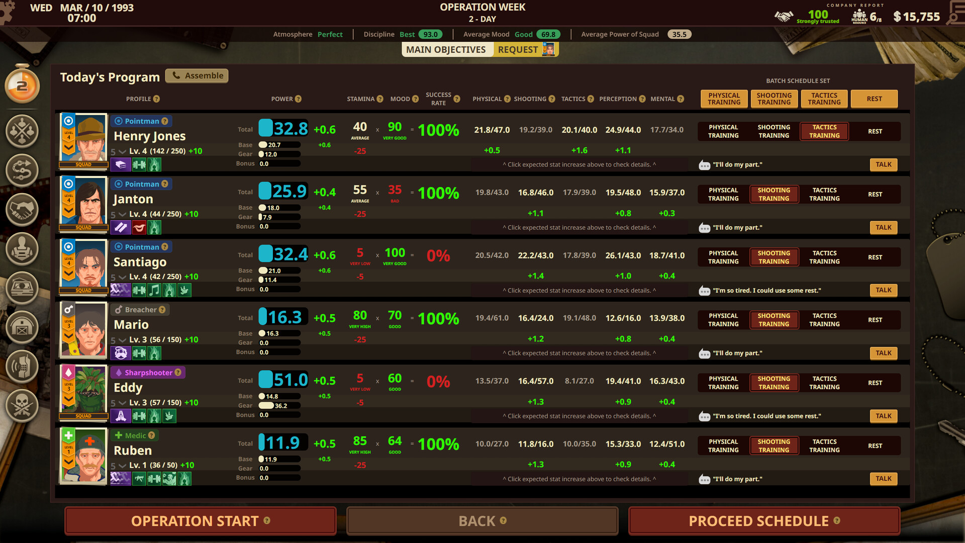 Private Military Manager: Prologue screenshot 3