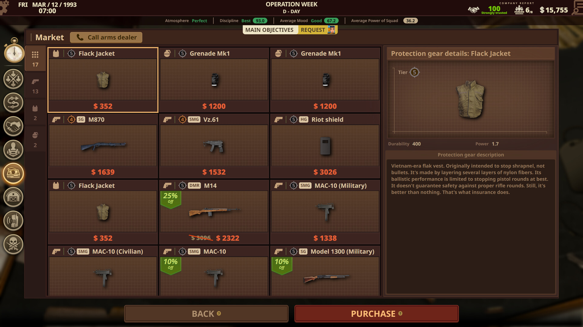 Private Military Manager: Prologue screenshot 18