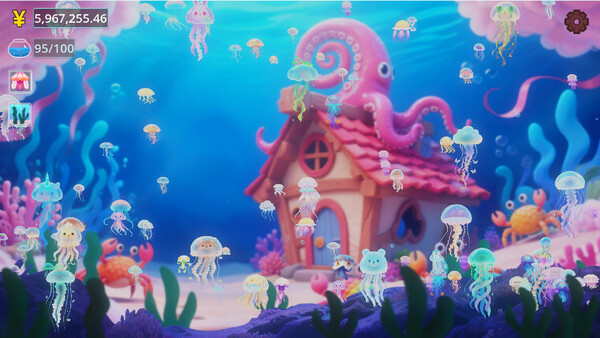 Jellyfish blind box 水母盲盒 game for windows Pc 1