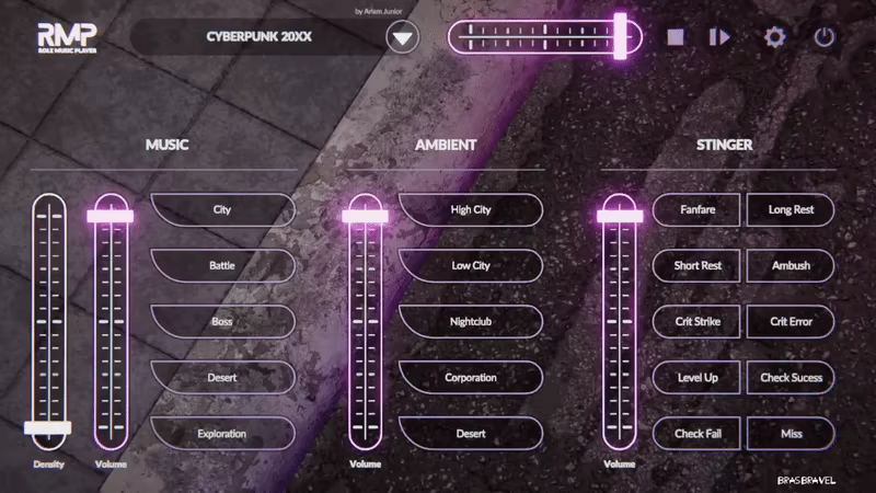 RMP: Role Music Player video 1