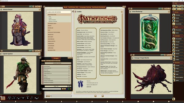Fantasy Grounds - Pathfinder RPG - Campaign Setting: Darklands Revisited