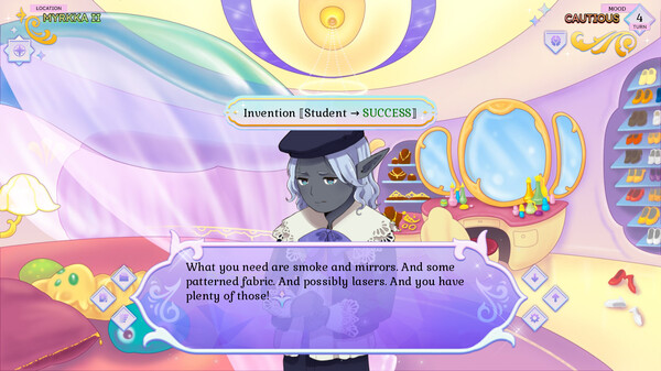 Screenshot of Galaxy Princess Zorana