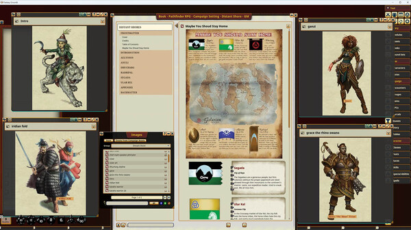 Fantasy Grounds - Pathfinder RPG - Campaign Setting: Distant Shores