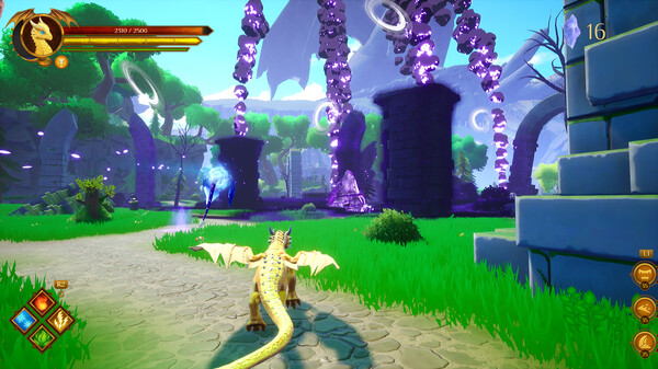 Screenshot z Glyde The Dragon™ - Prologue