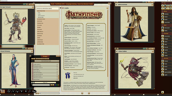 Fantasy Grounds - Pathfinder RPG - Campaign Setting: Inner Sea Monster Codex
