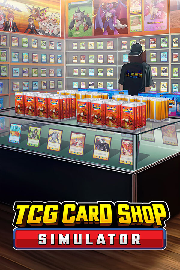 Capa de TCG Card Shop Simulator