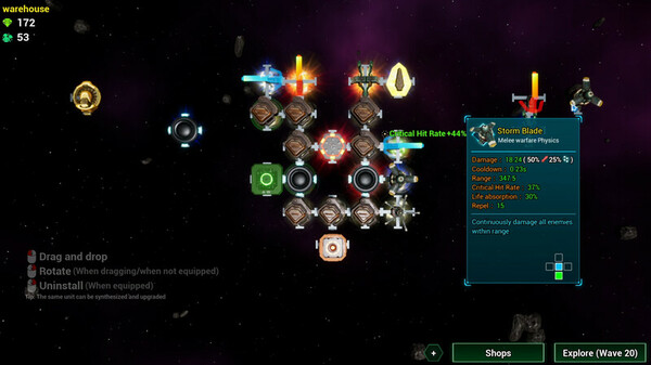 Screenshot z Space Will Screenshot z Space Will
