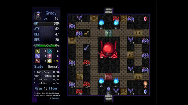 Screenshot z 魔塔史话：开篇