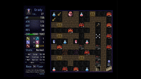 Screenshot z 魔塔史话：开篇