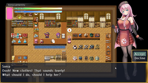 Senpai and the Mysterious Island