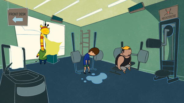Скриншот 5 из игры A Week in the Life of Asocial Giraffe