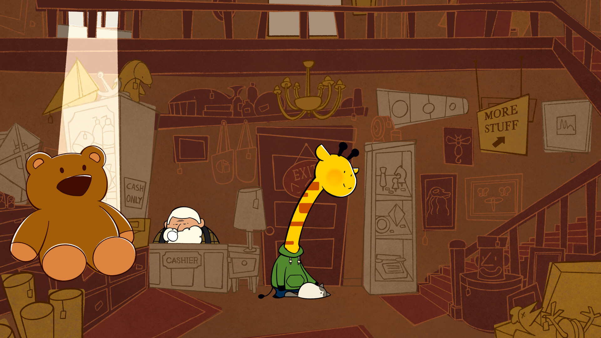 A Week in the Life of Asocial Giraffe screenshot #7