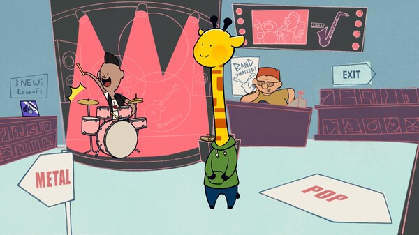 Скриншот 3 из игры A Week in the Life of Asocial Giraffe