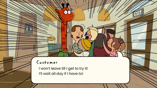 Скриншот 4 из игры A Week in the Life of Asocial Giraffe