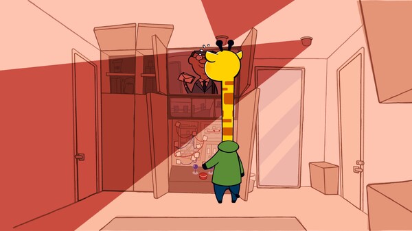 Скриншот 2 из игры A Week in the Life of Asocial Giraffe