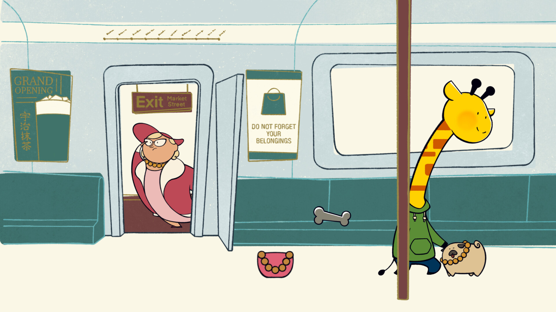 A Week in the Life of Asocial Giraffe screenshot 1