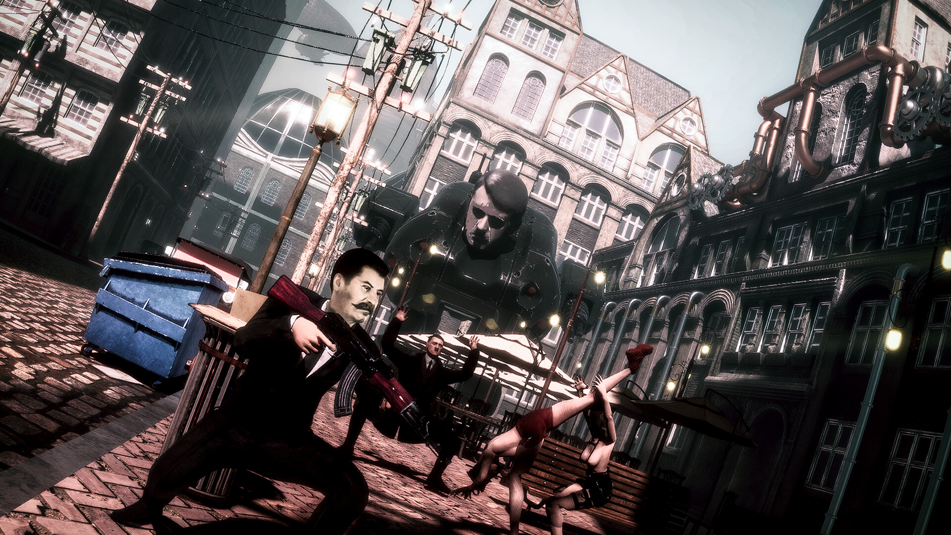 Stalin vs Hitler Hentai Sex War: Ussr Soviet Communism & Nazi screenshot #5