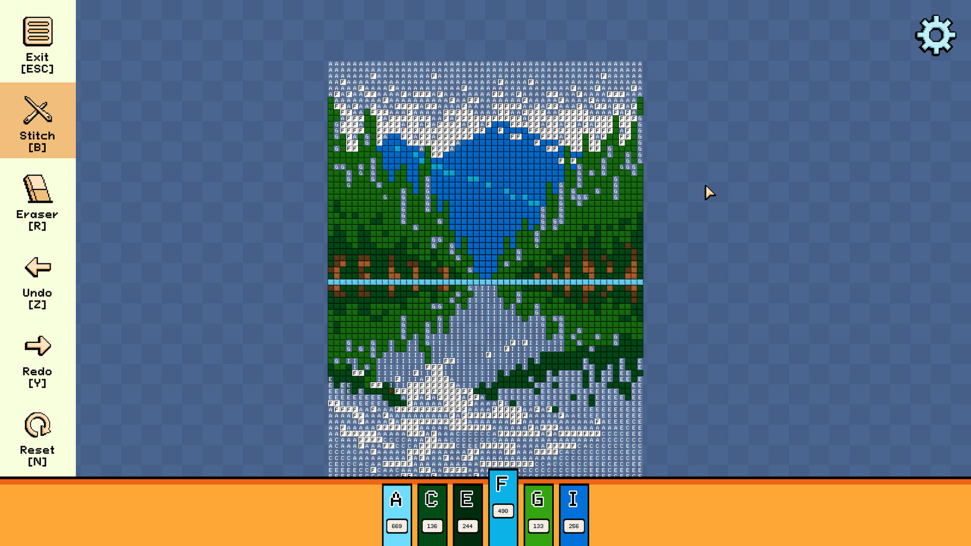 Pixel Cross Stitch Color by Number screenshot #5