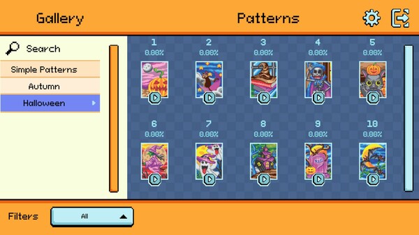 Pixel Cross Stitch Color by Number screenshot 1