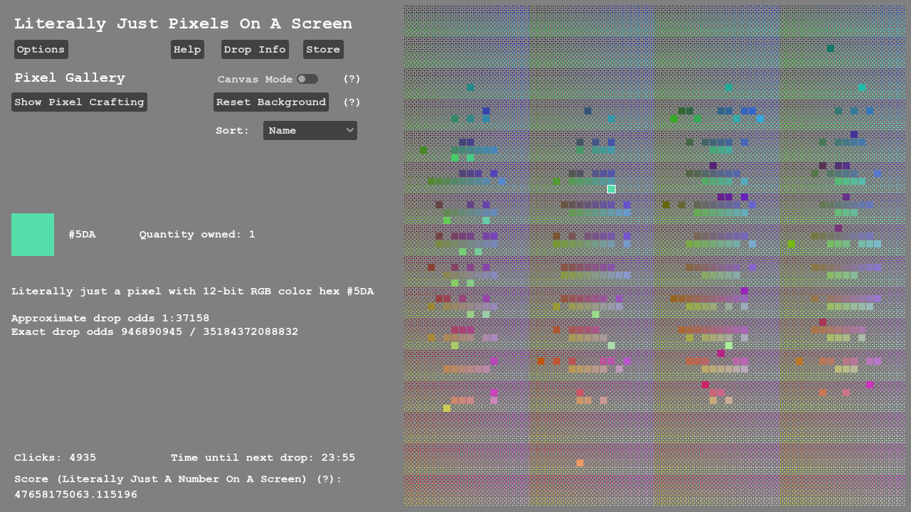 #1. Literally Just Pixels On A Screen (Steam) От: pixelsonascreendev