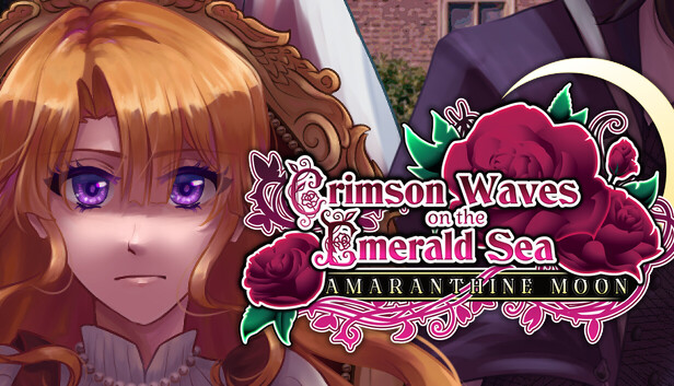 Crimson Waves on the Emerald Sea: Amaranthine Moon