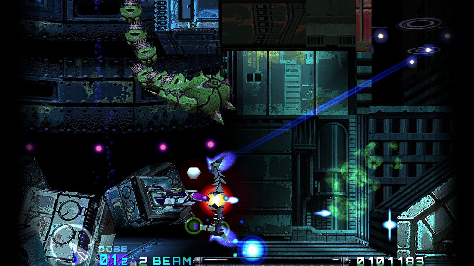 Jefe final en R-Type Delta HD Boosted