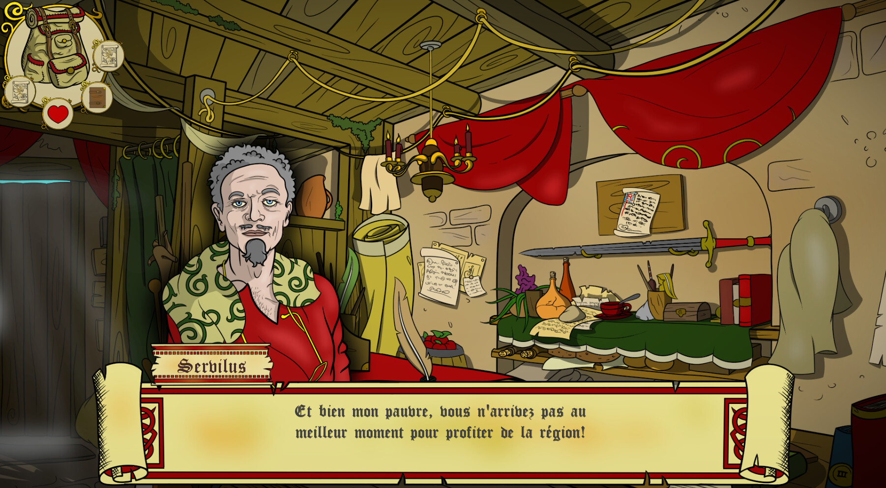 Astiel le Voleur - Le Mystère du Amaad screenshot #1