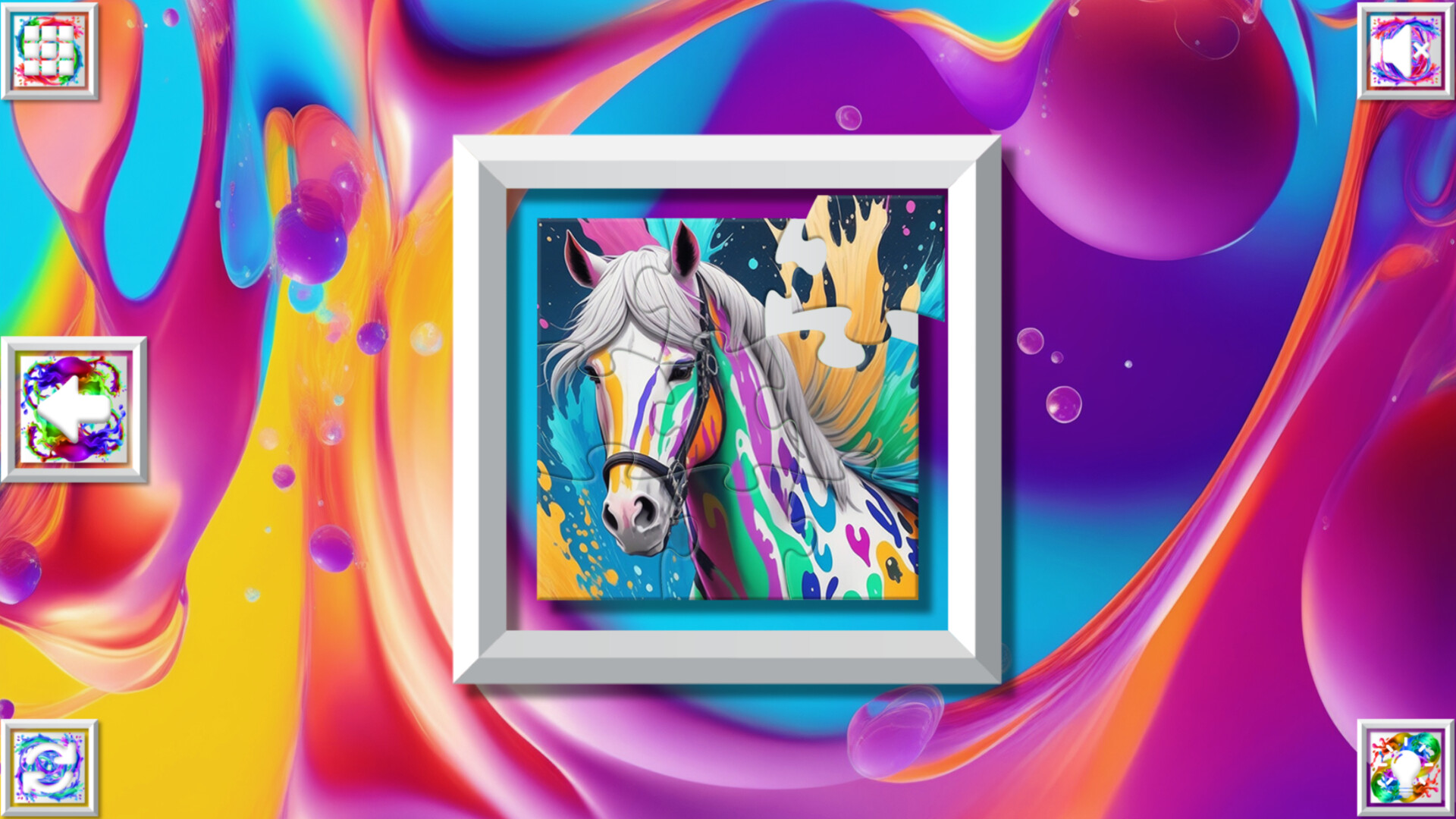 Color Splash: Horses screenshot 2