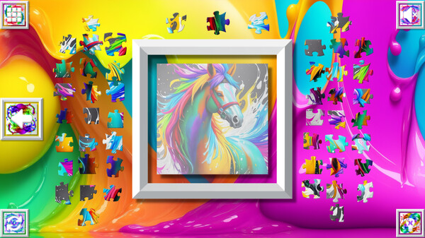 Скриншот из Color Splash: Horses