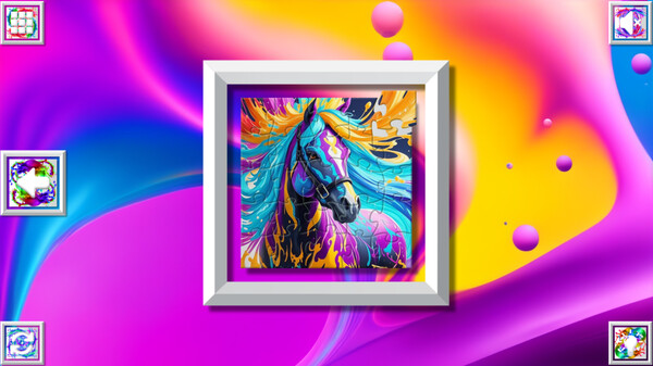 Color Splash: Horsesfor windows and Linux 1