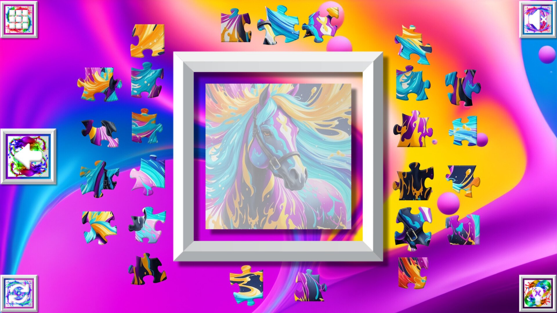 Color Splash: Horses screenshot 3