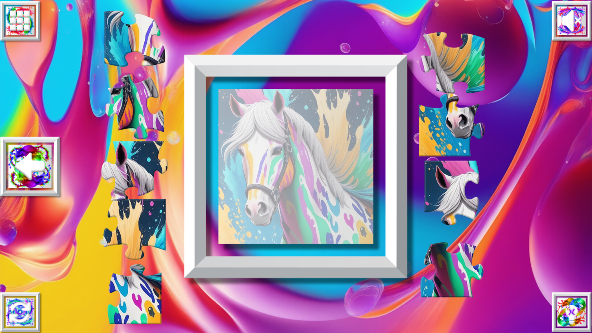 Color Splash: Horses screenshot 1